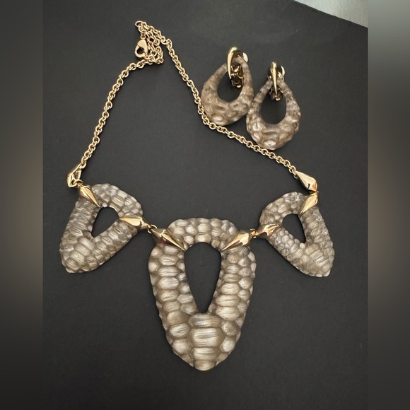 Alexis Bittar Jewelry - Alexis Bittar Statement Necklace & Earring Set
